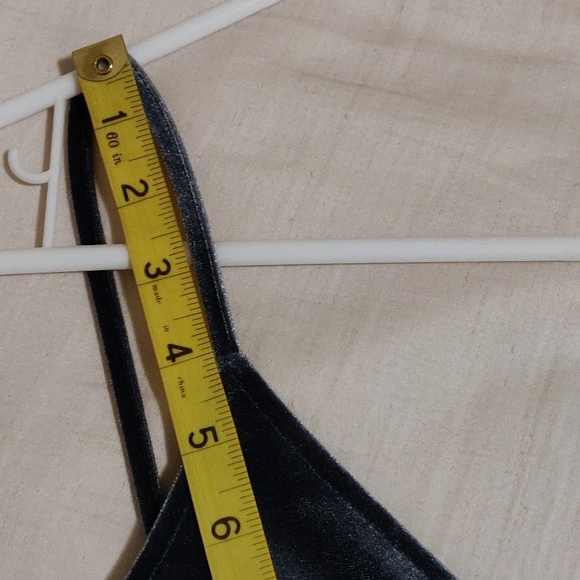 🌠2/$35🌠 Uniqlo Velour Slip Dress Midnight Blue - Picture 5 of 8